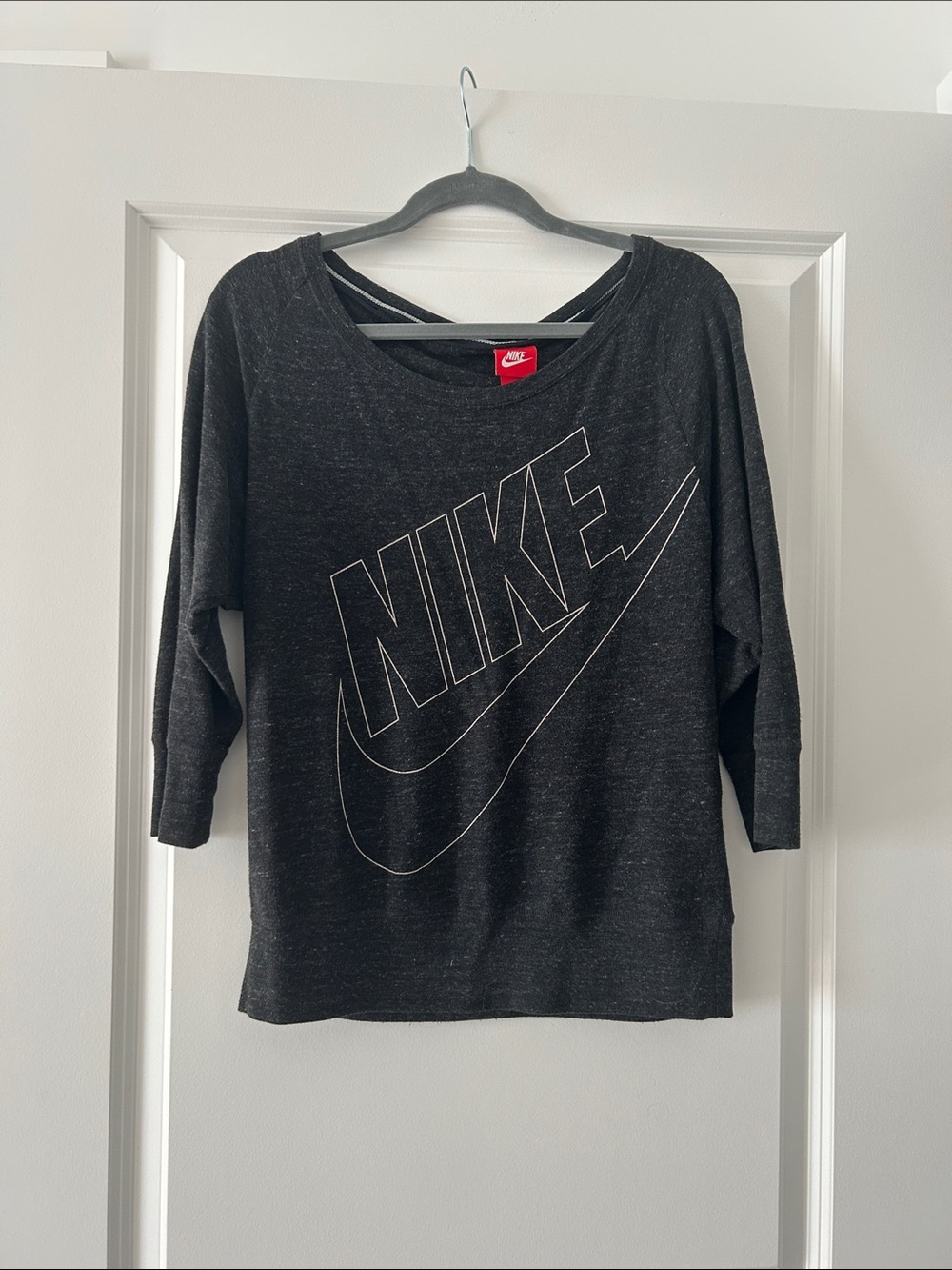 Nike Black Oversized 3/4 shirt